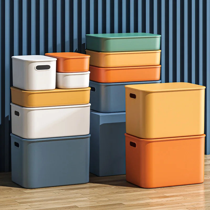 Colorful Stackable Plastic Organizers | Stylish Storage Solutions