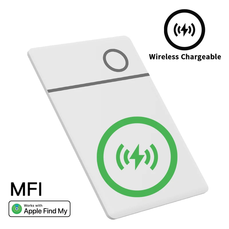 Wireless Charging Bluetooth Tracker | Smart Locator for Wallets