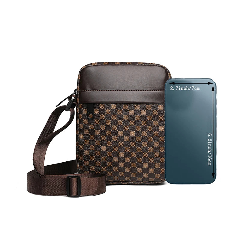 Multi-Color Patterned Adjustable-Strap Lightweight Bag for Daily Use