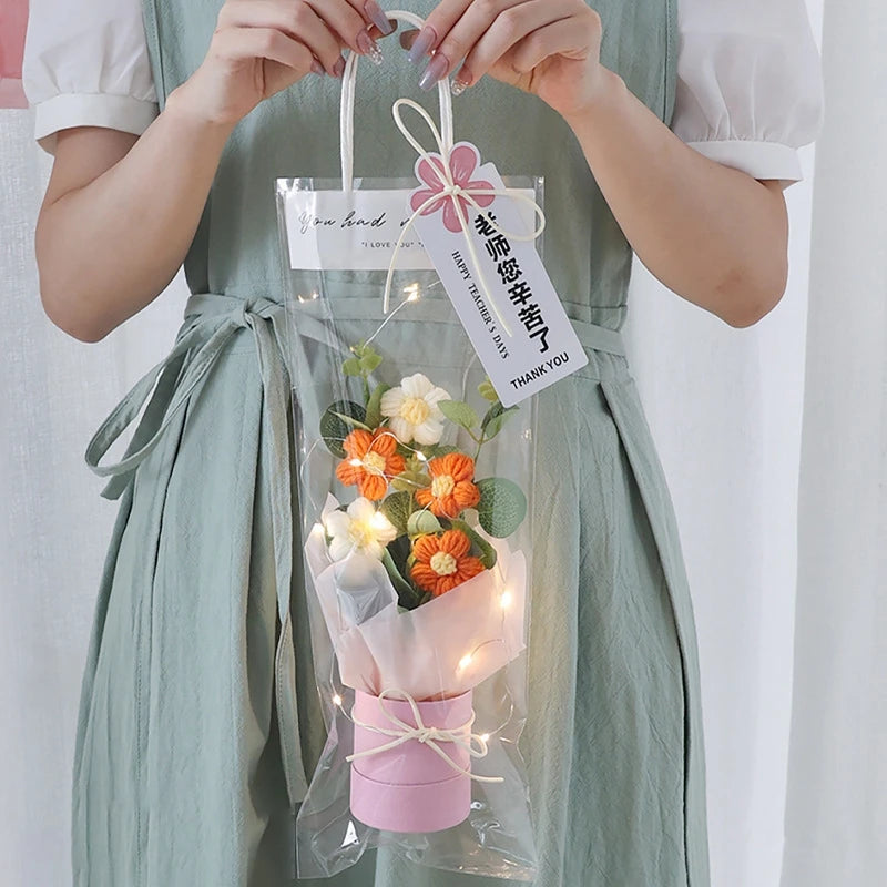 Ramo Eterno de Flores de Ganchillo | El Regalo Perfecto para Cualquier Ocasión