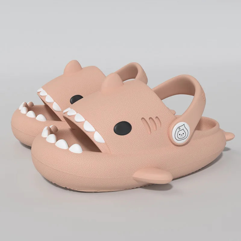 Kids Shark Slippers | Cartoon Non-slip Soft Sandals for Summer