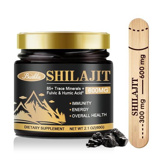 Pure Shilajit Resin Supplement for Energy & Cognitive Health