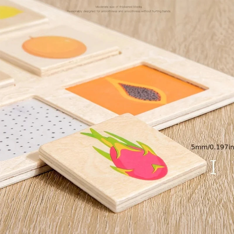 Wooden Cognitive Matching Puzzle | Fun Educational Toy for Kids