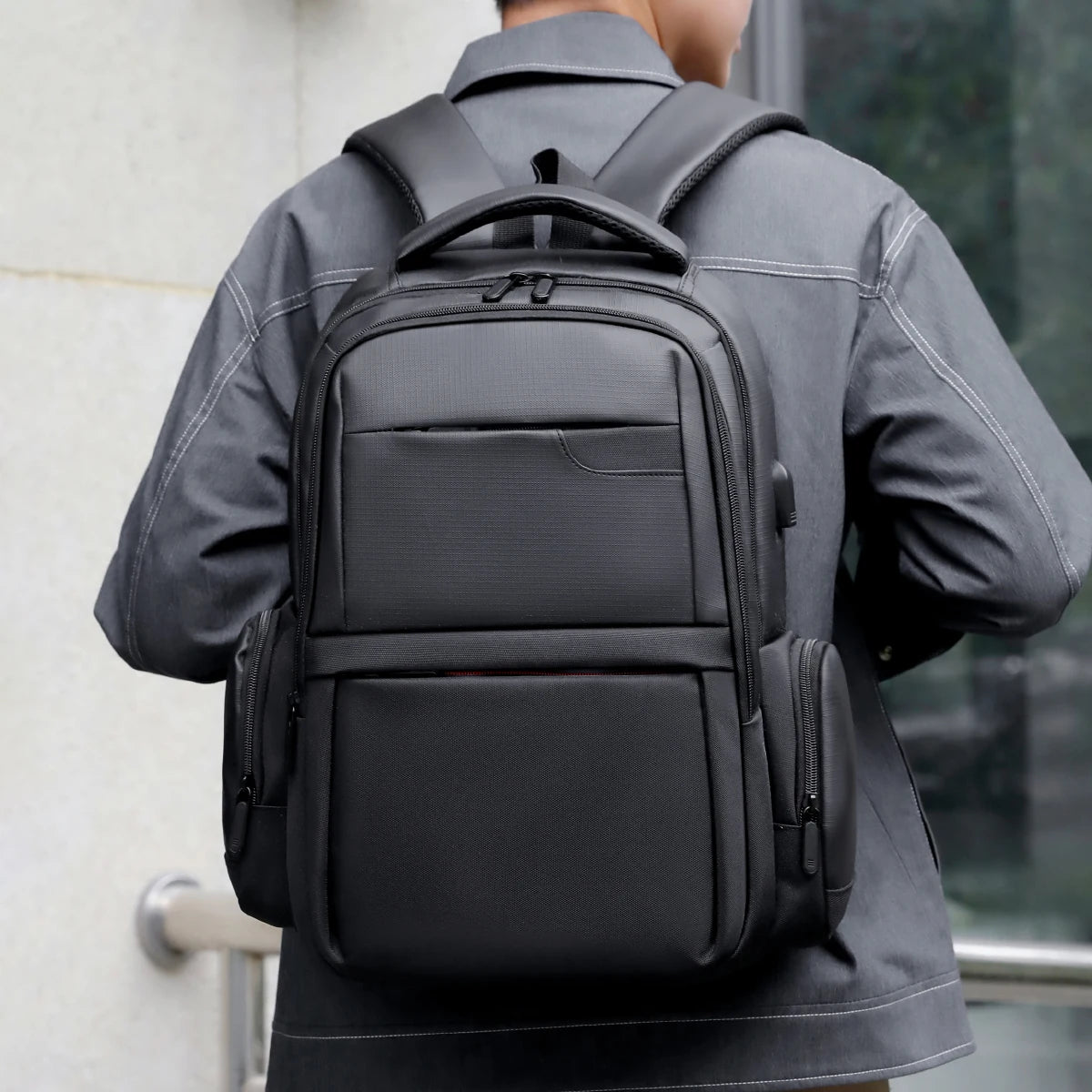 Large-Capacity Business Backpack for Students | Lightweight Travel Bag