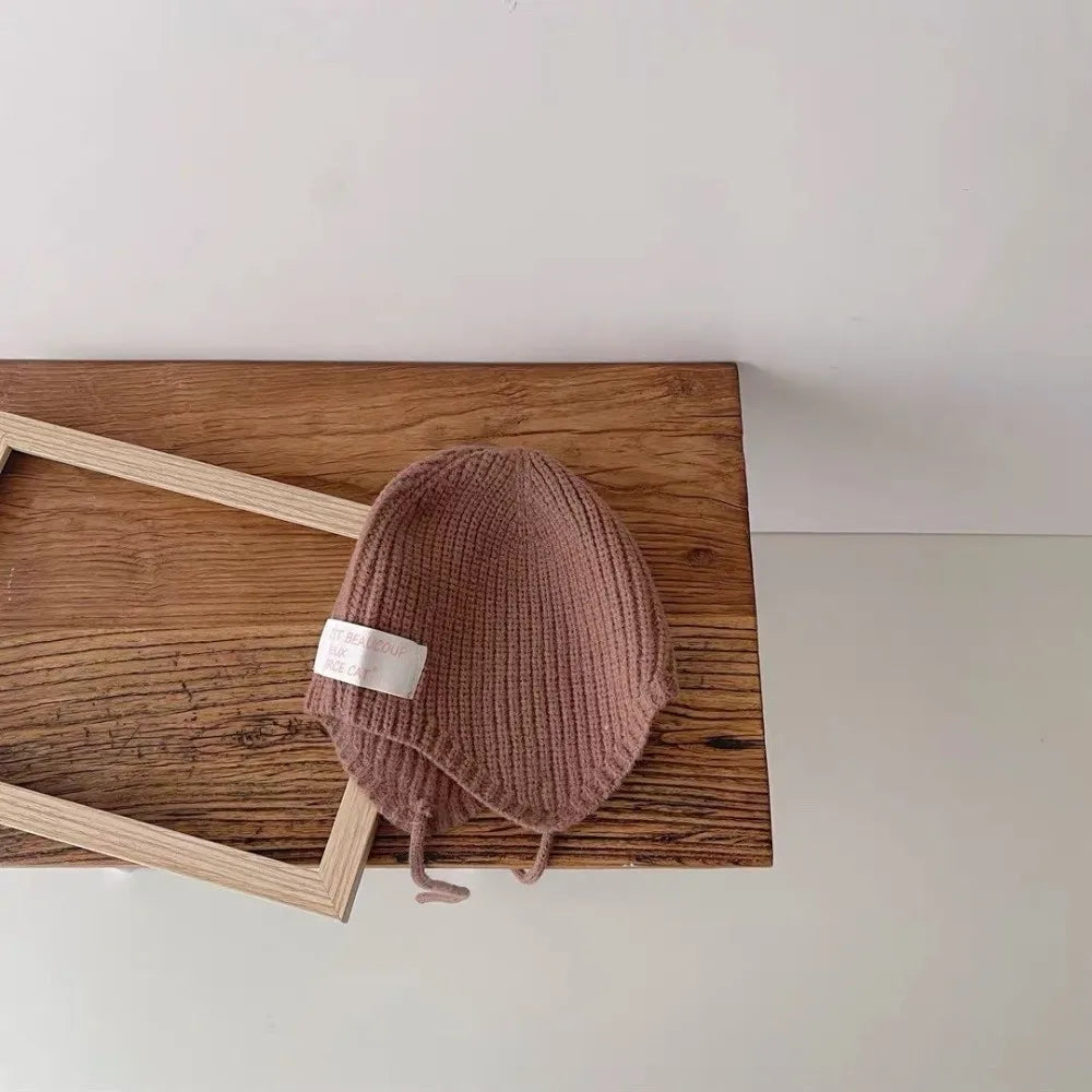 Comfortable Windproof Pullover Cap for Kids | Warm Winter Beanie