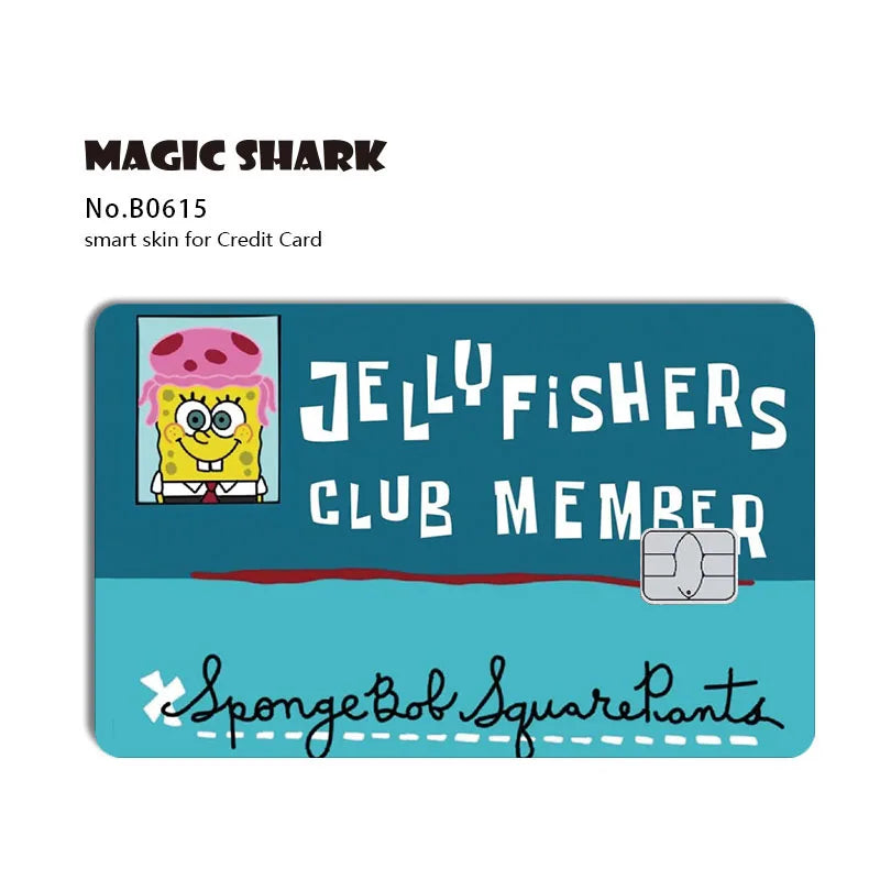 Cartoon Waterproof Skin Cover Sticker for Credit and Debit Cards