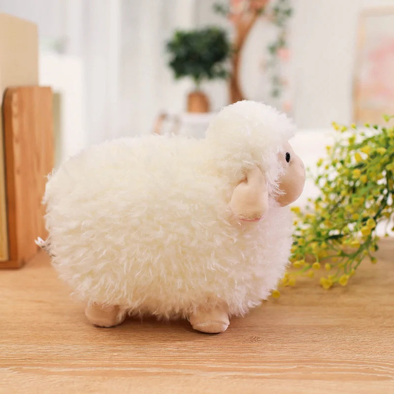 Soft Cotton Candy Plush Sheep Toys | Adorable Stuffed Alpaca Dolls