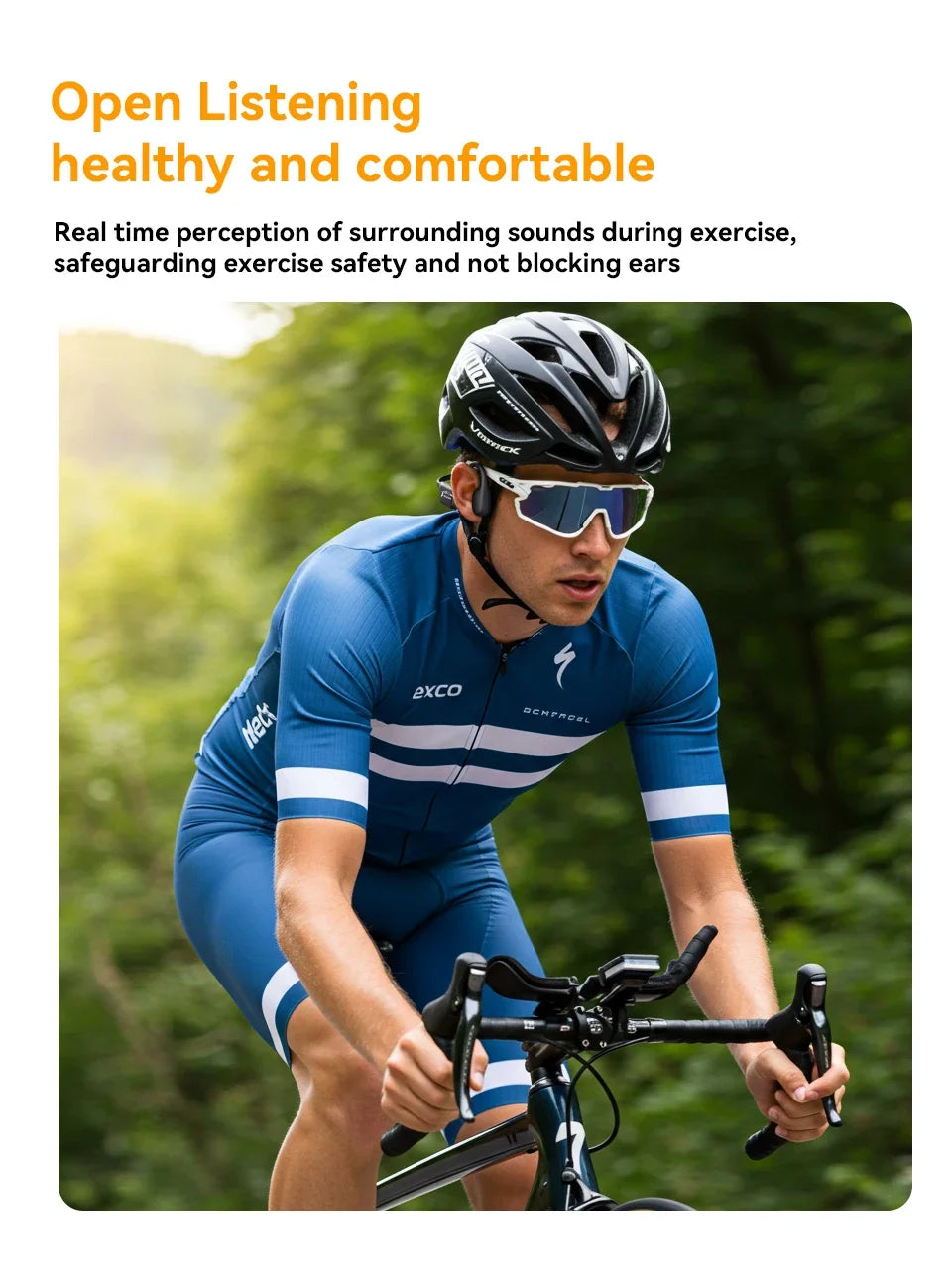Wireless Bone Conduction Headphones | Bluetooth 5.4 Sport Headset
