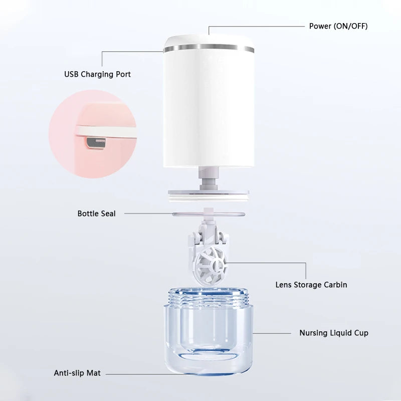 Ultrasonic Contact Lens Cleaner | Intelligent Lens Cleaning Machine