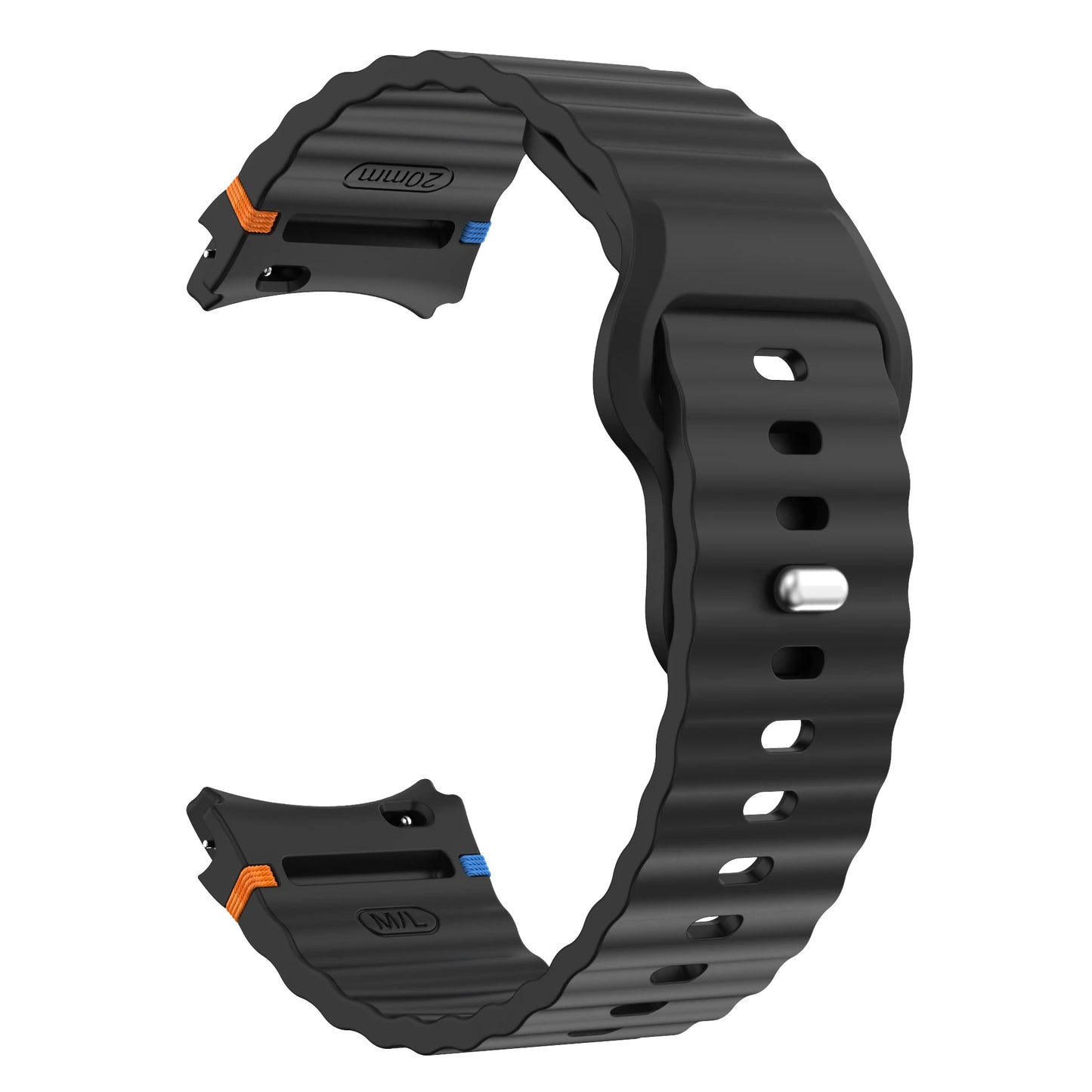 Comfort Silicone Sport Replacement Band for Smartwatches