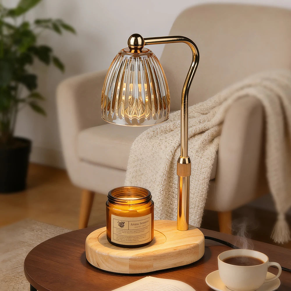 Electric Wax Melts Timer Candle Warmer Lamp | Aromatherapy Decor