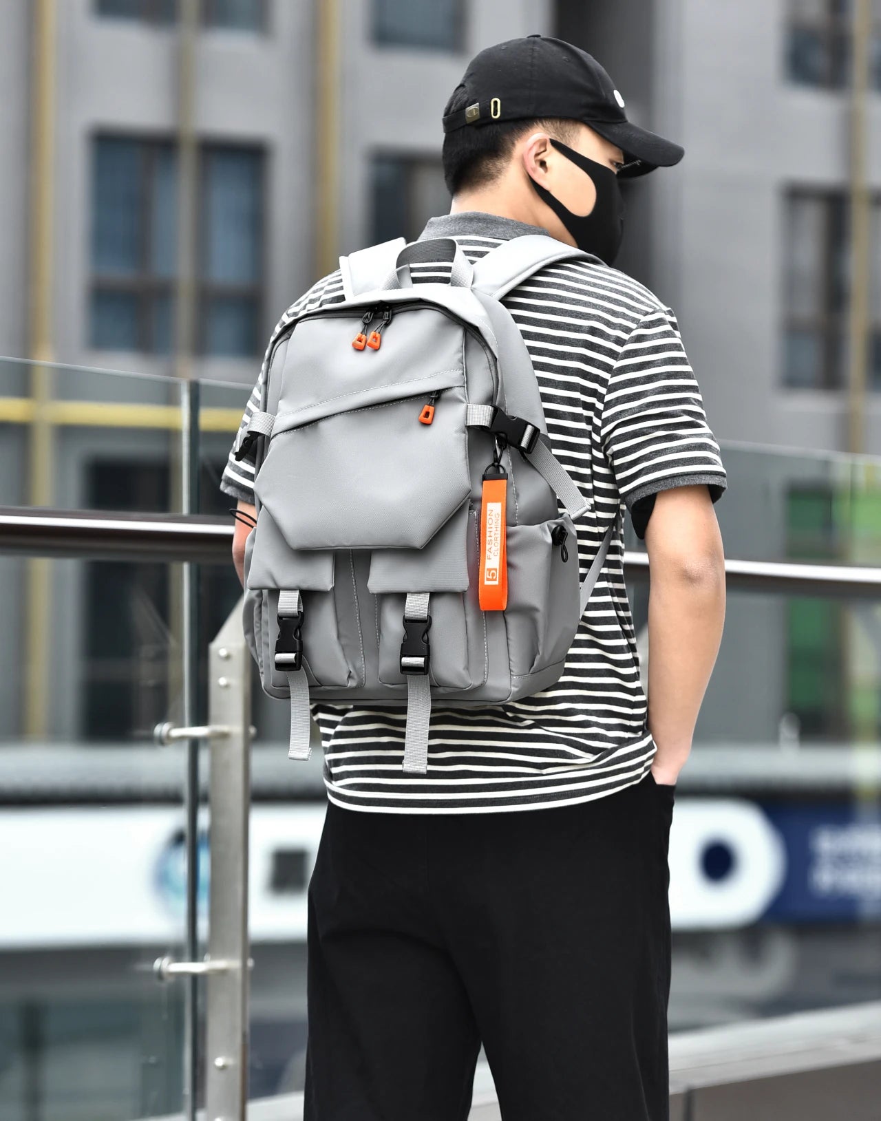 High-Quality Men's Laptop Backpack | Waterproof Travel Bag