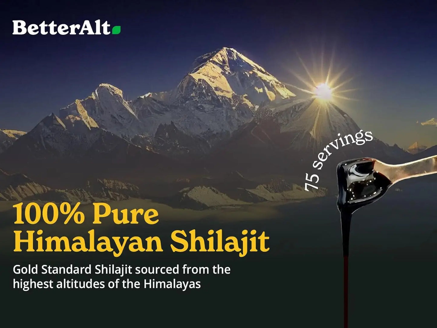 High Potency Pure Himalayan Shilajit Resin for Stamina & Strength