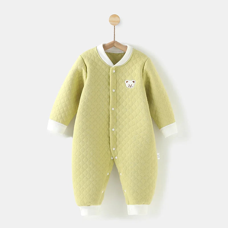 Infant Autumn Winter Romper Suit | Cozy Cotton One-Piece Outfit