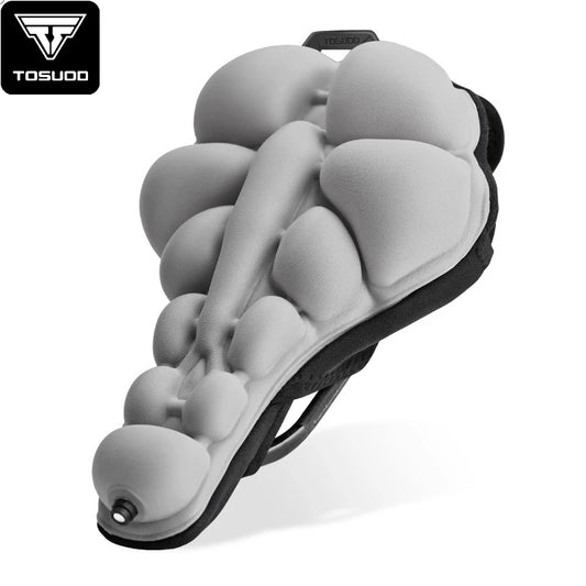 Universal Bicycle Cushion Cover | 3D Inflatable Comfort for Riders