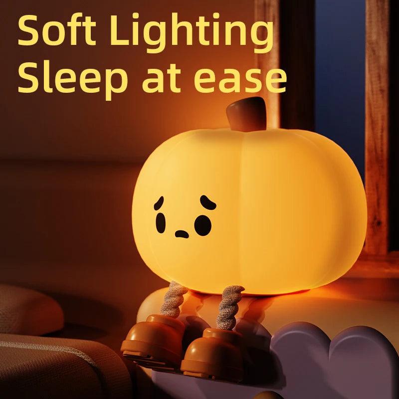 Halloween LED Night Light | Adorable Mushroom, Pumpkin & Ghosts