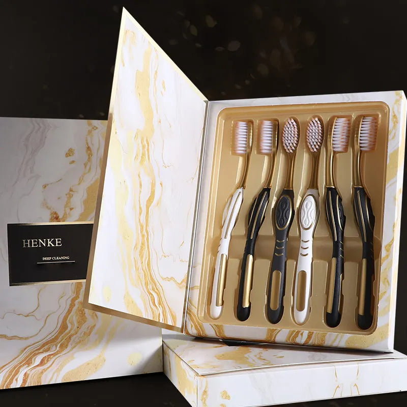 Ultra-Fine Soft Bristle Toothbrush Set | Efficient Oral Cleaning
