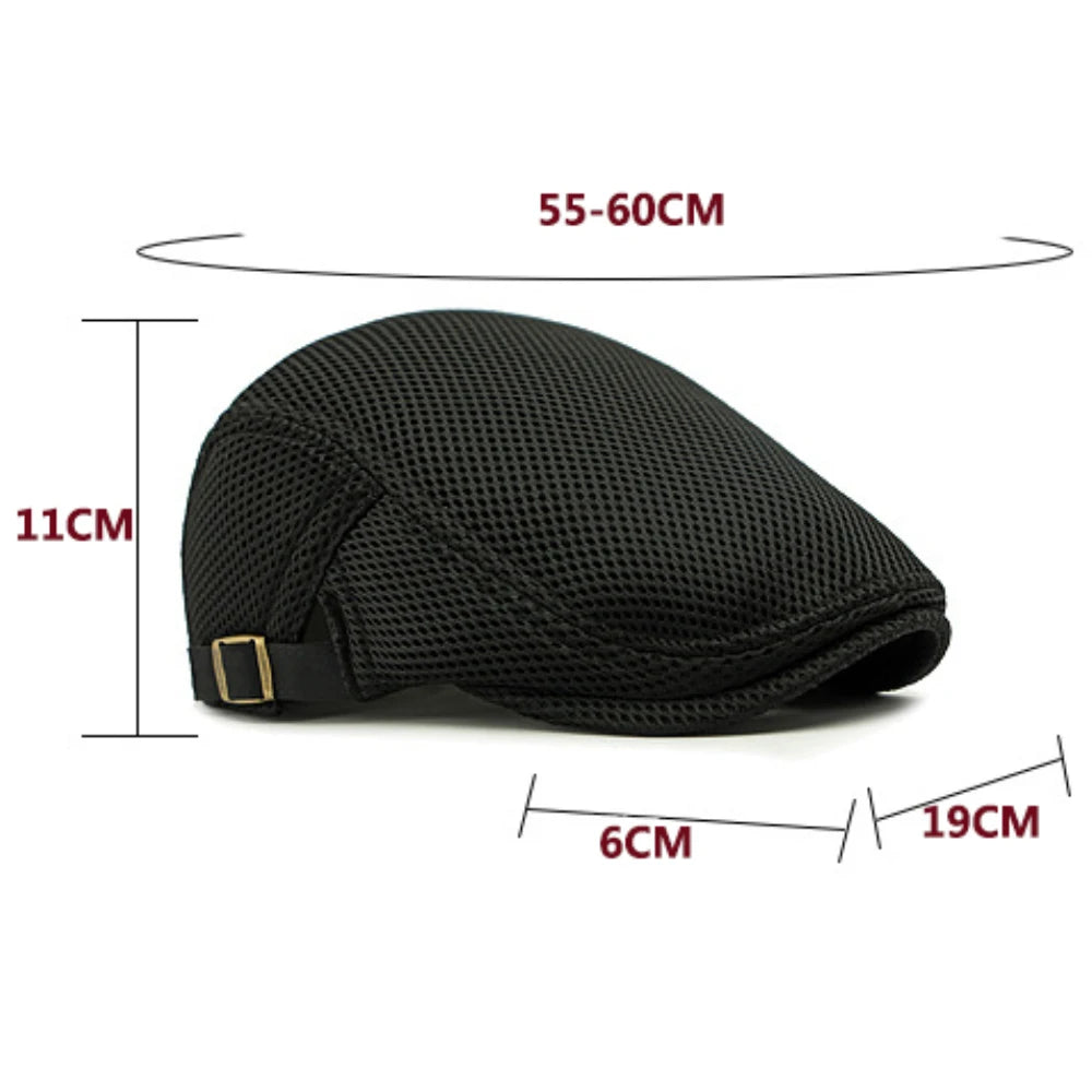 Stylish Unisex Beret Caps | Breathable Sun Hats for Summer