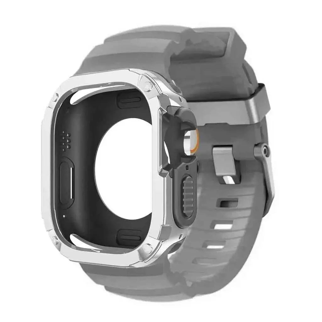 Waterproof Silicone Strap and Case for Smartwatches | Durable & Stylish