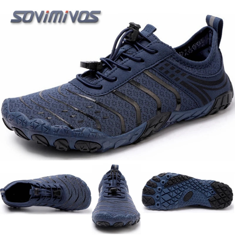 Men's Cross-Trainer | Barefoot & Minimalist Shoe | Zero Drop Sole | Wide Toe Box Women Upstream Swimming Shoes Beach Slippers