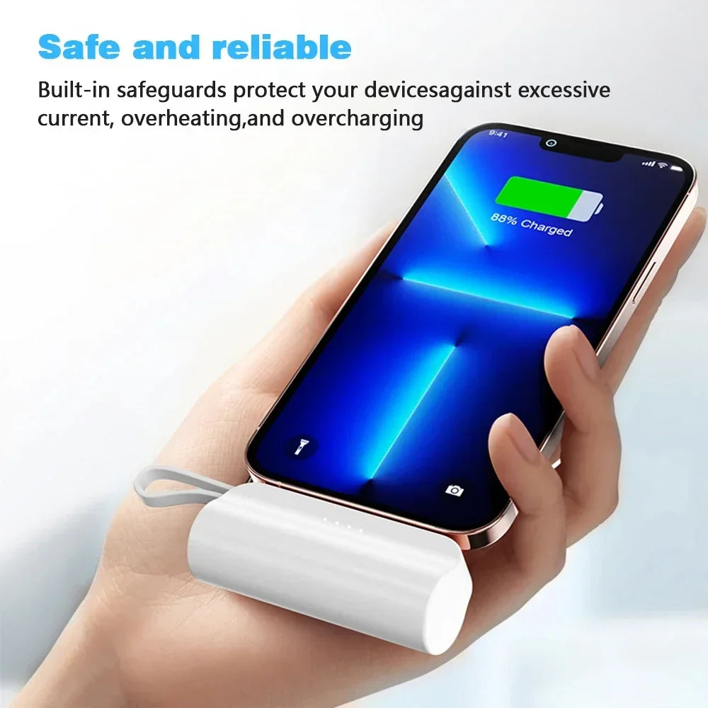 20000mAh Mini Portable Power Bank - High-Capacity External Battery