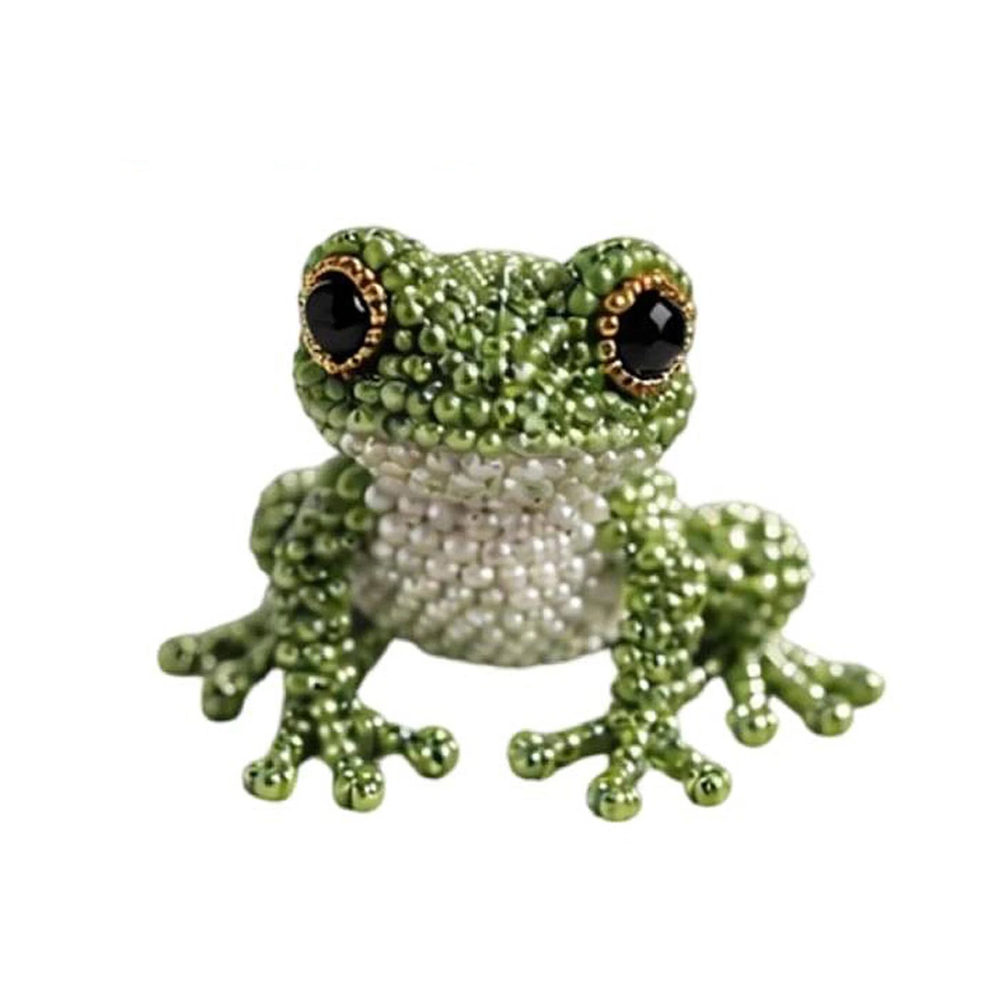 DIY 3D Animals Bead Craft Kit | Colorful Bead Embroidery Set