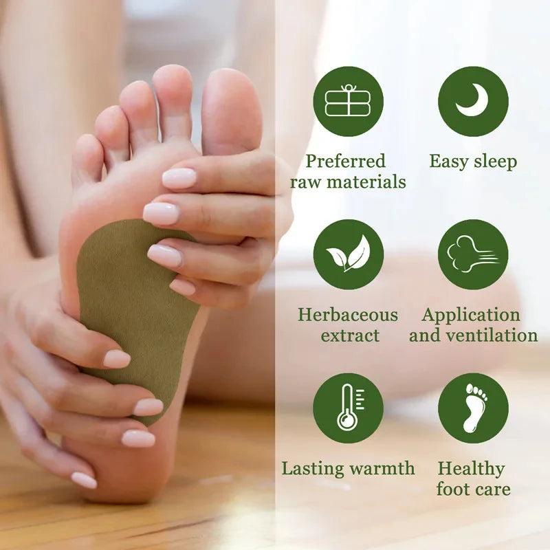 Natural Wormwood Detox Foot Patches | Slimming Foot Detox Pads
