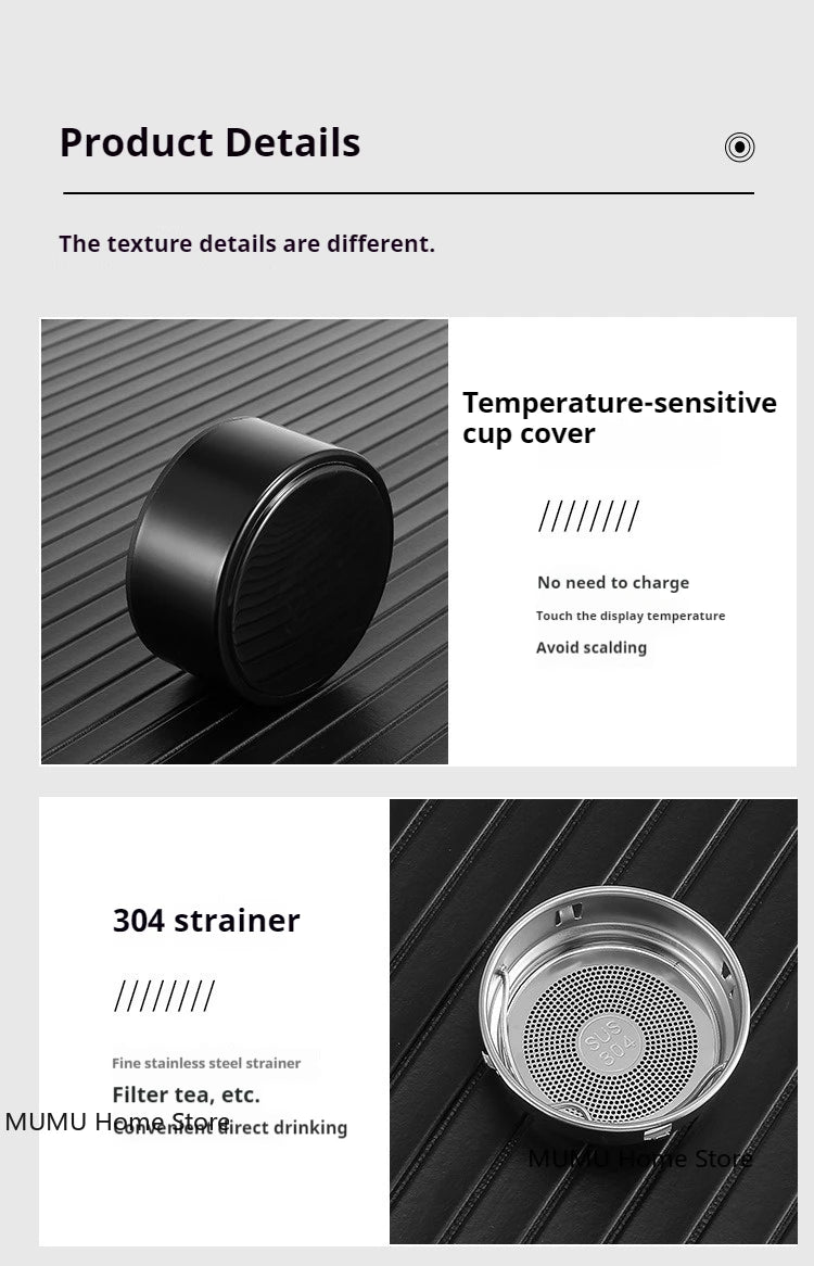 500ML Intelligent Temperature Thermos Bottle | Insulated Sports Cup