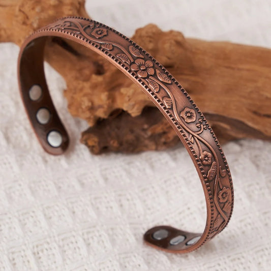 Unisex Vintage Healing Jewelry | Celtic Knot Magnetic Bracelet Set