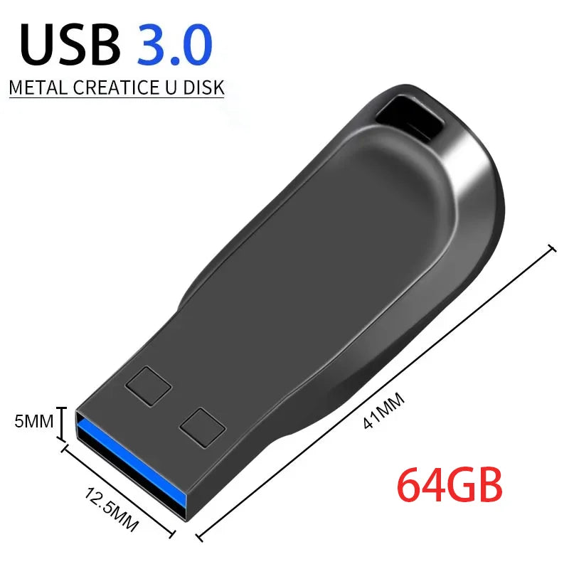 High-Speed Mini Pen Drive | Waterproof USB 3.0 Flash Drive