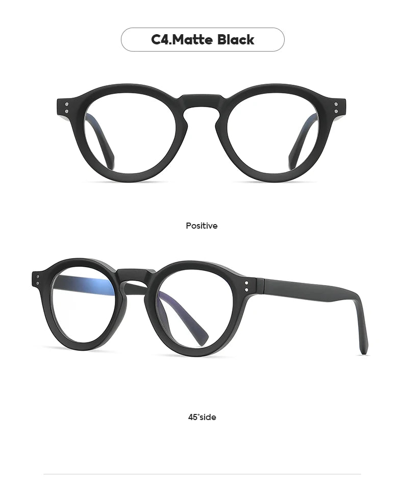 Classic Round Prescription Glasses | Stylish Unisex Optical Eyewear