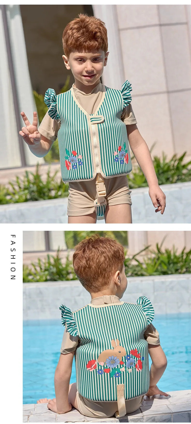 Kids Buoyancy Swim Vest | Safe Pool Float for Learning to Swim