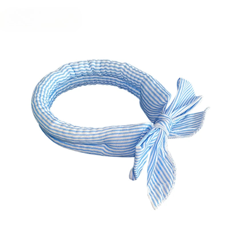 Pet Cooling Ice Scarf | Adjustable Breathable Towel for Dogs & Cats