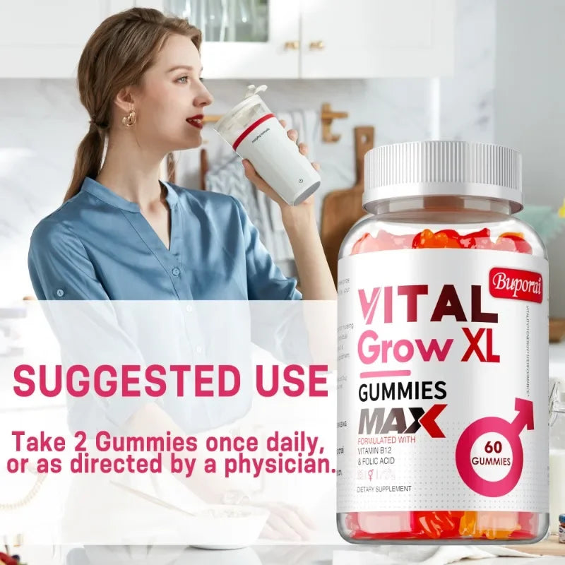 Male Performance Support Gummies | Boost Muscle Growth & Recovery