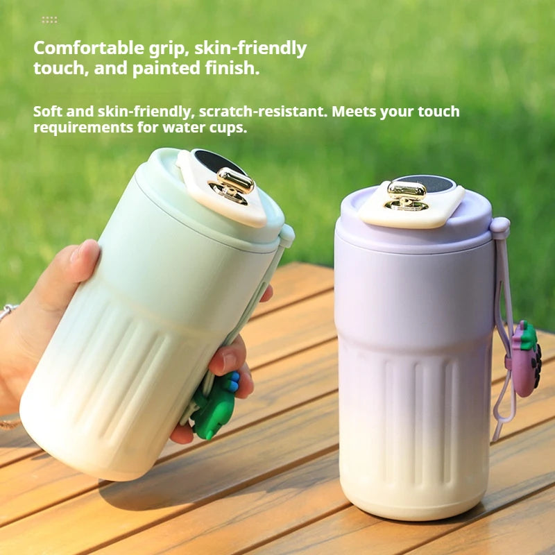 450ML Insulated Stainless Steel Water Bottle | Keeps Drinks Hot & Cold