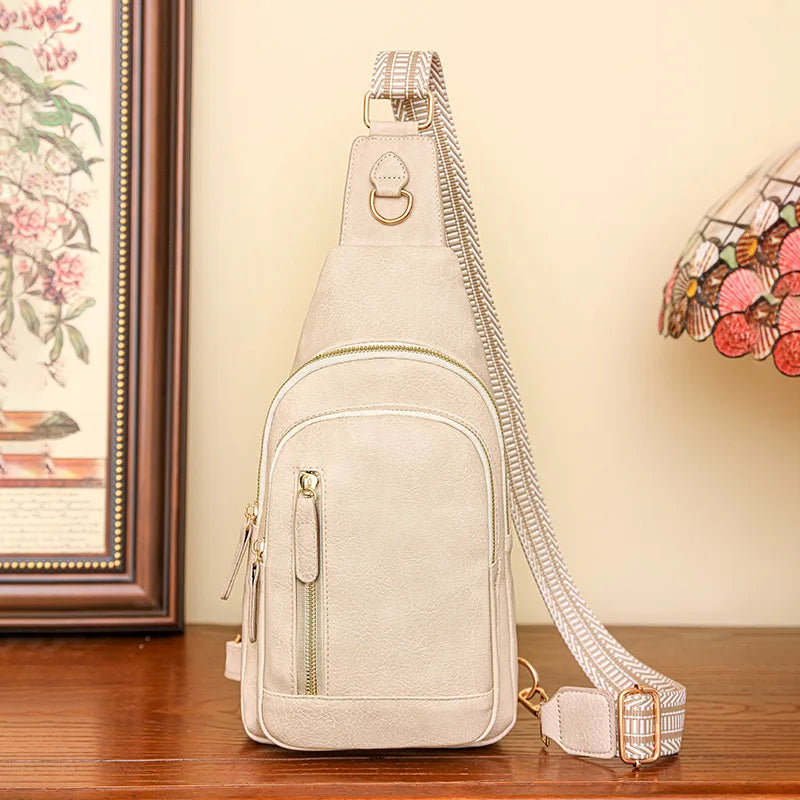 Large Capacity PU Women's Crossbody Bag | Stylish and Versatile