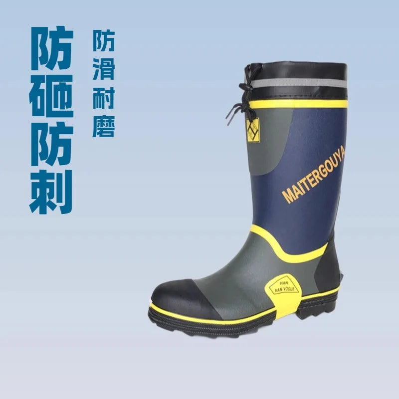 Waterproof Warm Hunting Rain Boots | Anti-Slip & Anti-Smashing