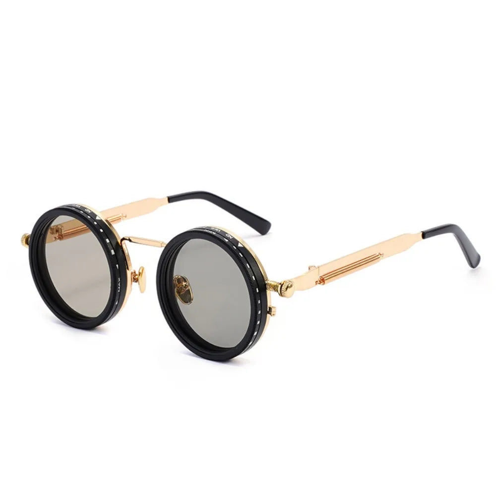 Retro Adjustable Dimming Sunglasses | 9-Level UV Protection
