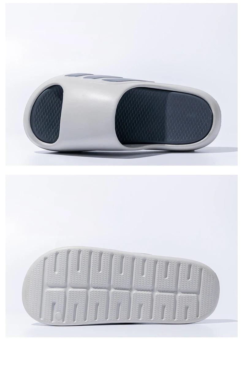 Men's High Aesthetic Anti-Slip Beach Slippers | Comfortable Slides