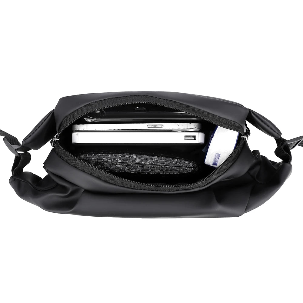 Men's Simple Large Capacity Shoulder Bag | Versatile Crossbody Design