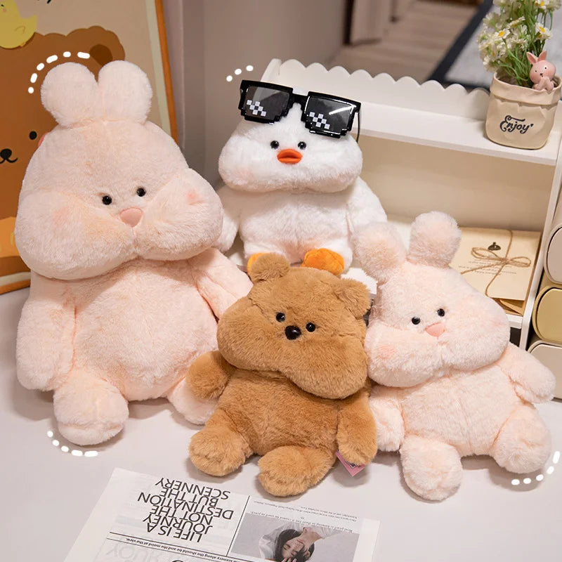 Cute Cartoon Animal Plush Toys | Adorable Soft Dolls for Gifts