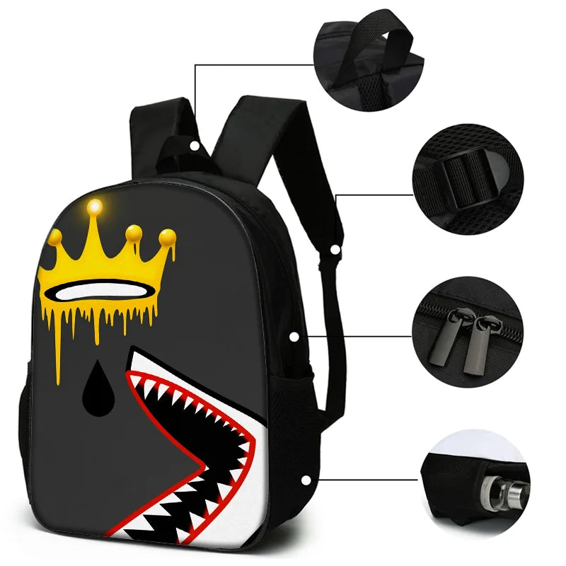 Lightweight Graffiti Print Backpack Set | Perfect for School & Travel