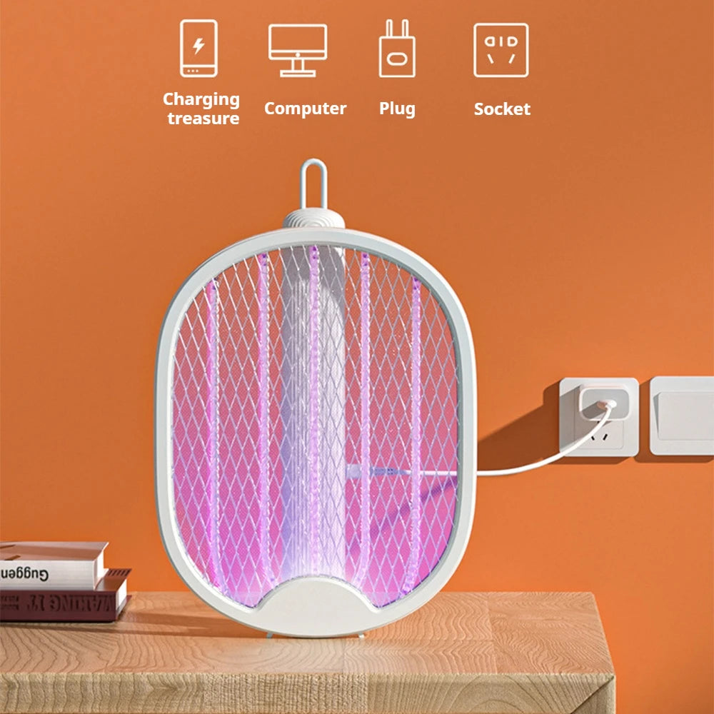 Foldable Electric Mosquito Killer | USB Rechargeable Bug Zapper