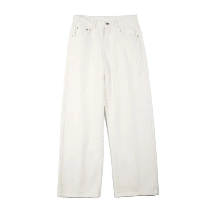 Men's Comfortable Baggy Straight Jeans | Casual Fashion Denim Pants