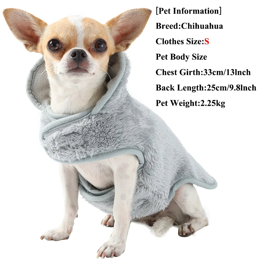 Abrigo Reversible y Acogedor para Gato | Chaleco Cálido de Lana para Mascotas para el Invierno