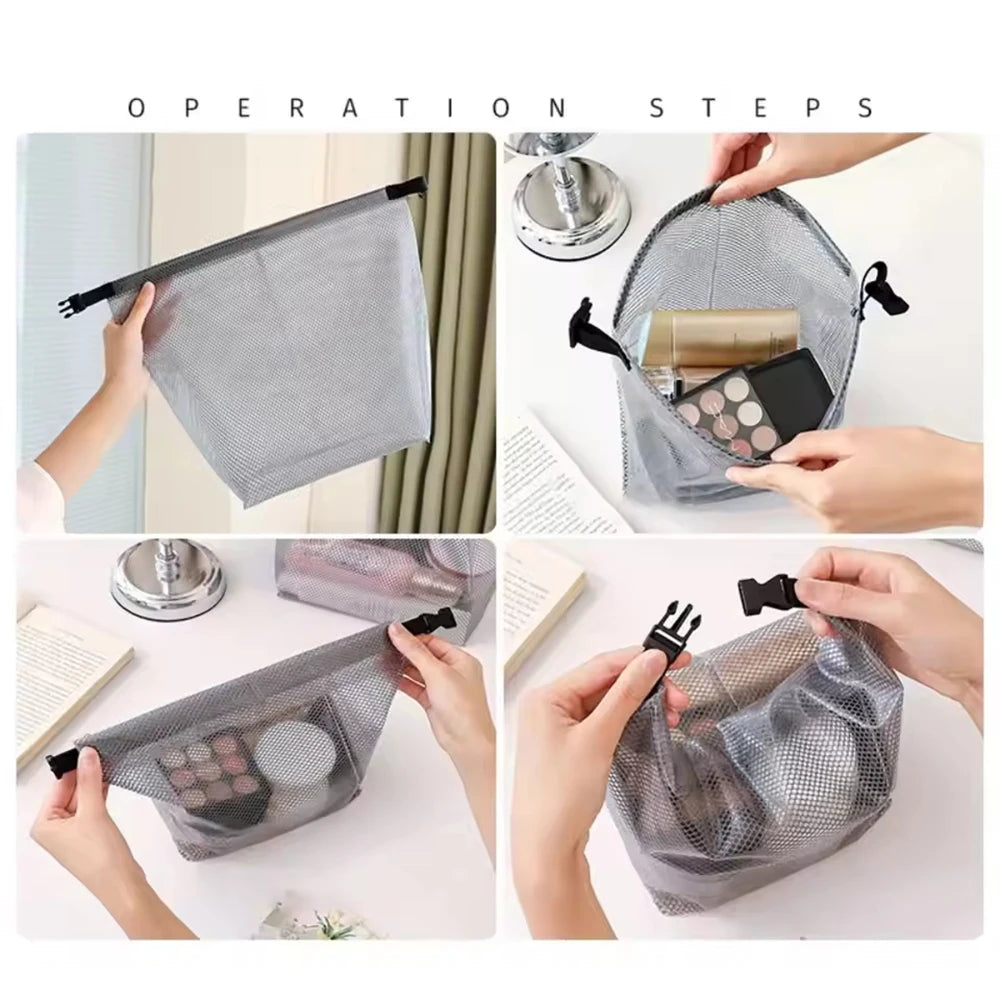 Large Capacity Travel Makeup Storage Bag | Waterproof & Hand-Held