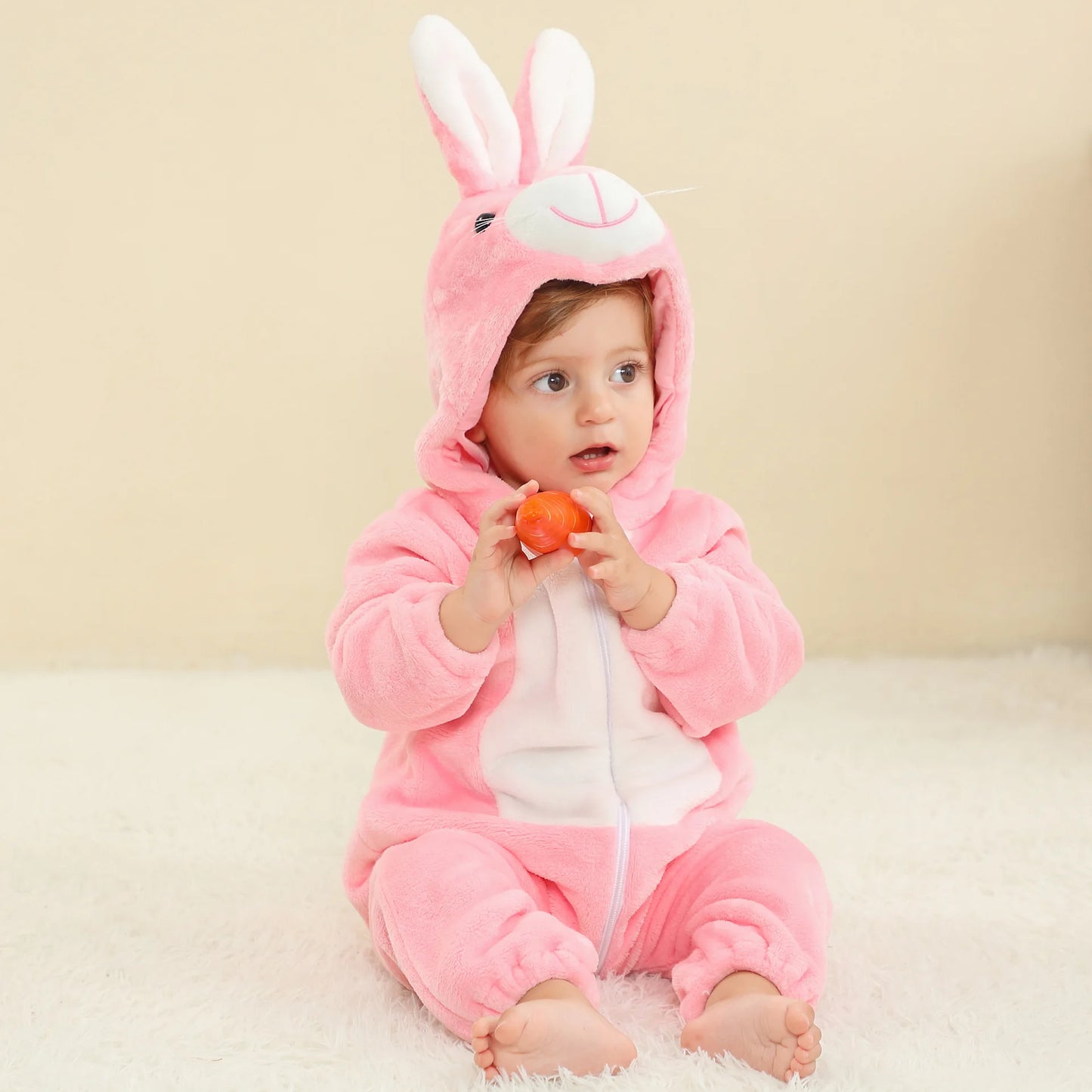Cozy Baby Rompers | Adorable Winter Hooded Jumpsuits for Kids