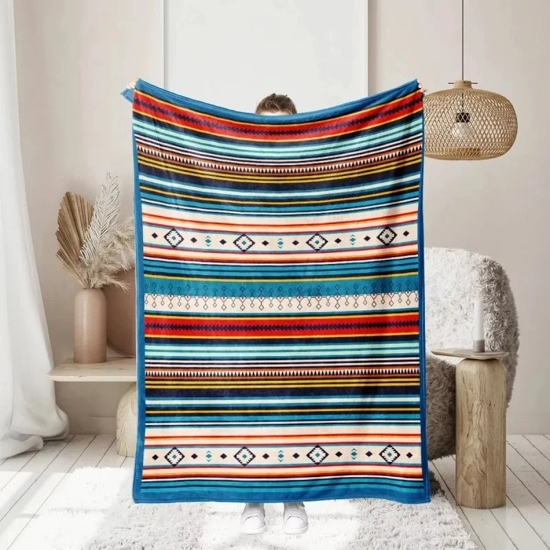 Ultra Soft Flannel Fleece Blanket | Lightweight Cozy Throw