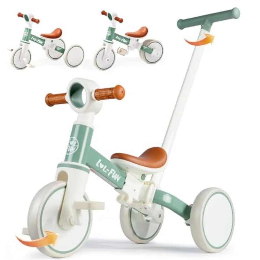 5 in 1 Toddler Tricycles | Fun & Safe Balance Bike for Kids