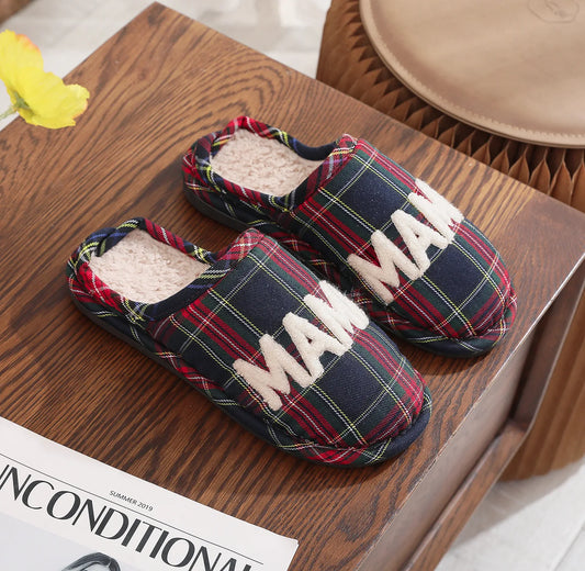 Women’s Cozy Winter Cotton Slippers | Plush Indoor House Shoes